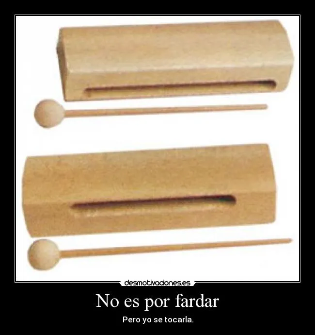 Carteles de Instrumentos | Desmotivaciones