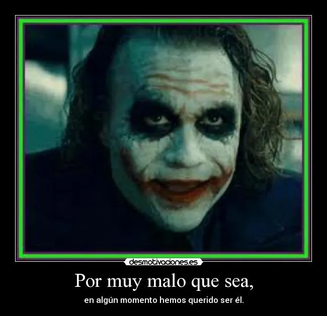 Carteles de Joker Pag. 195 | Desmotivaciones