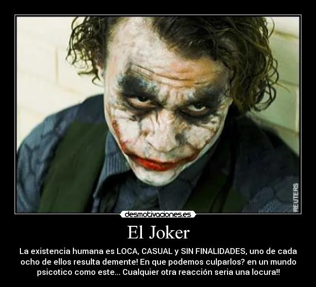 Carteles de Joker Pag. 223 | Desmotivaciones