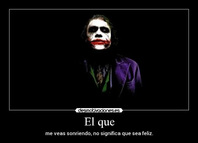 El guason triste - Imagui