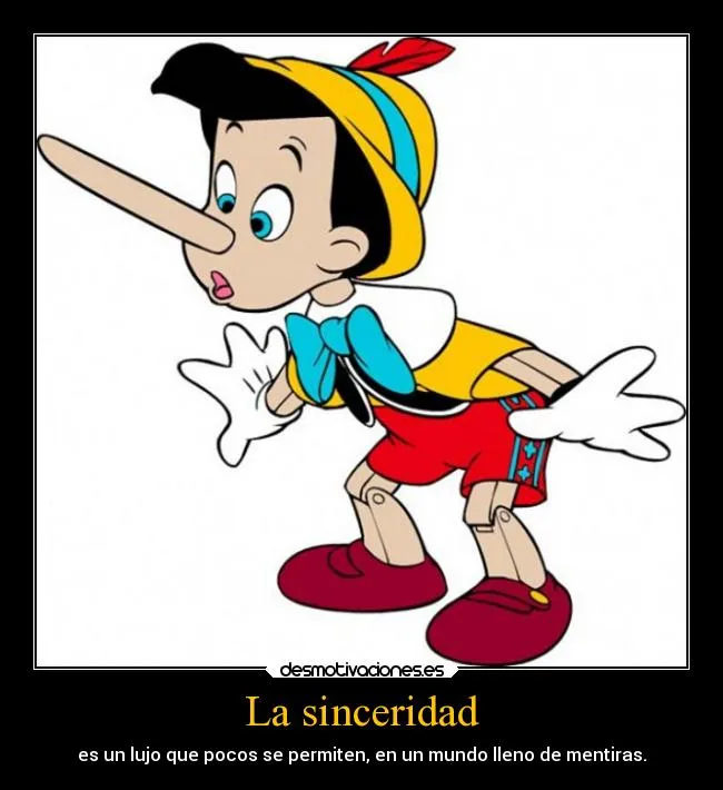 Dibujo de la cinceridad - Imagui