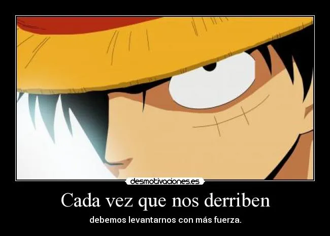 Carteles de Luffy Pag. 147 | Desmotivaciones