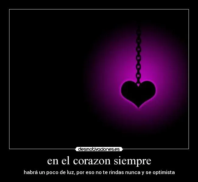 CORAZON MORADO Y NEGRO - Imagui