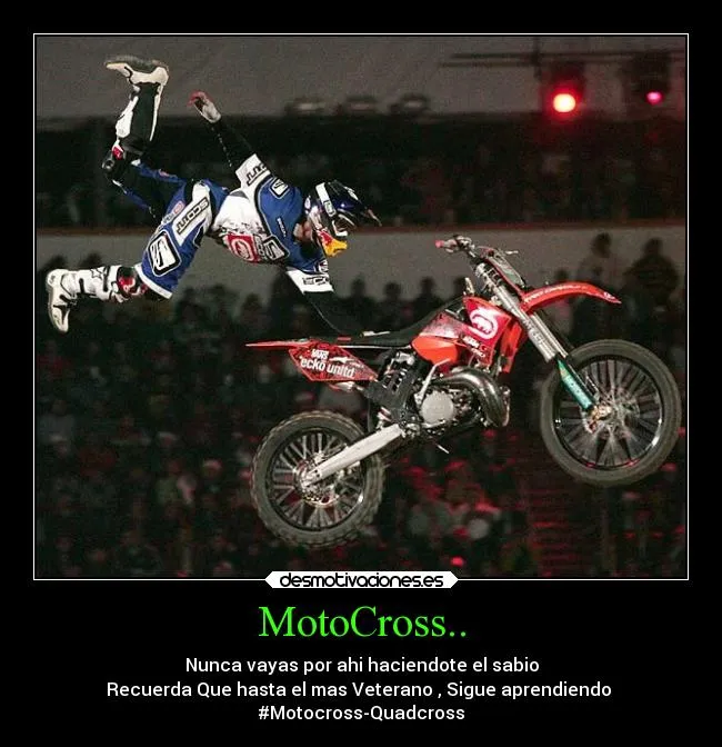 Carteles de Motocross | Desmotivaciones