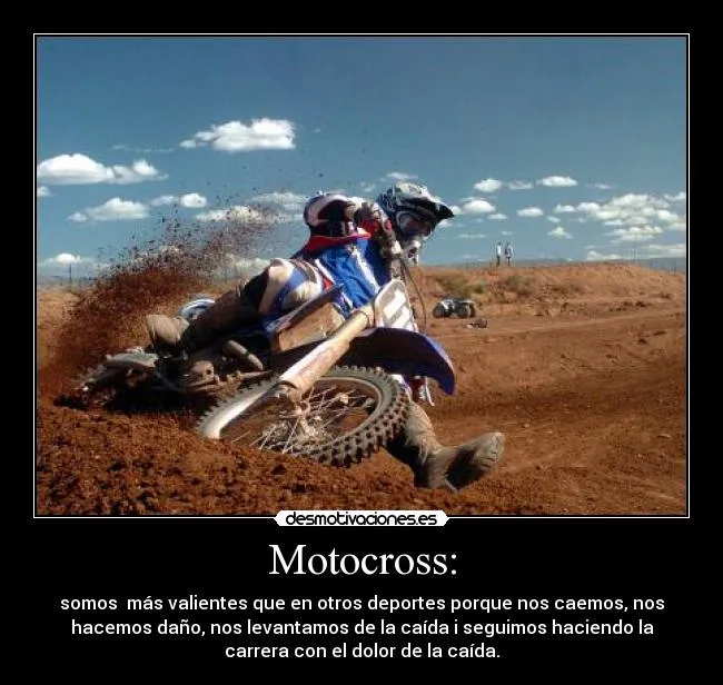 Carteles de Motocross Pag. 7 | Desmotivaciones Carteles de Motocross Pag. 7 | Desmotivaciones