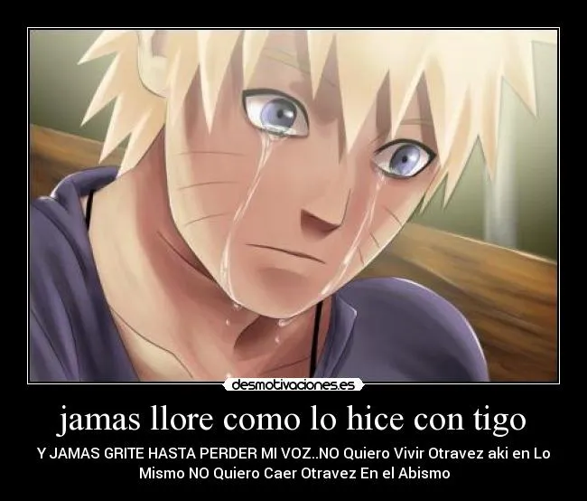 Carteles de Naruto Pag. 291 | Desmotivaciones Carteles de Naruto Pag. 291 | Desmotivaciones