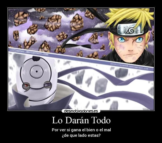 Carteles de Obito Pag. 14 | Desmotivaciones