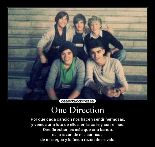 Carteles de Onedirection Pag. 29 | Desmotivaciones