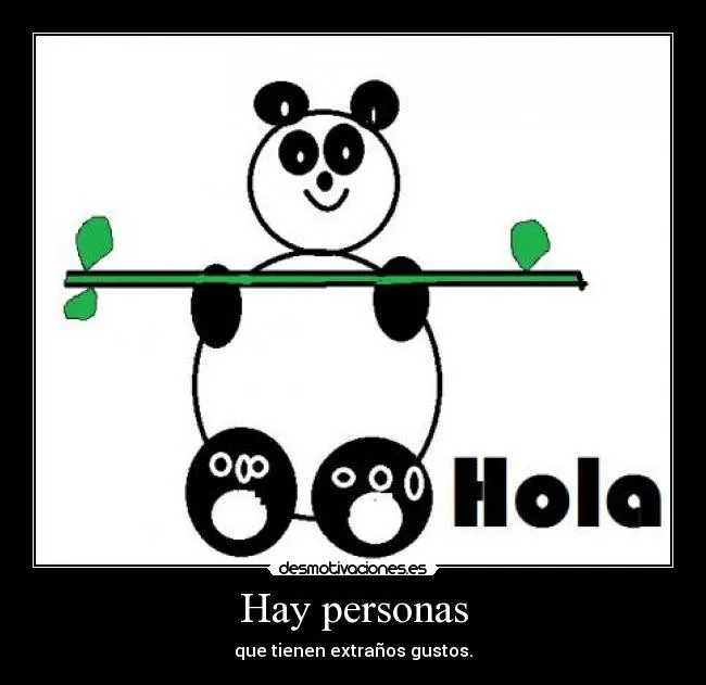 Carteles de Pandas | Desmotivaciones