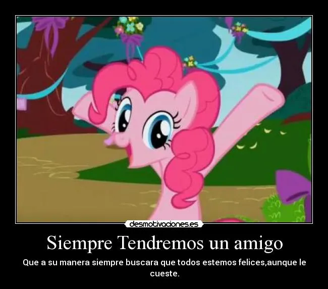 Carteles de Pinkie Pag. 18 | Desmotivaciones