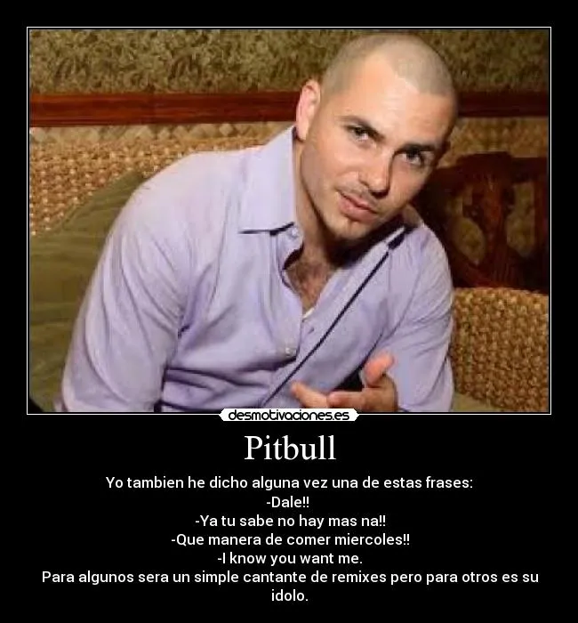 Carteles de Pitbull Pag. 73 | Desmotivaciones