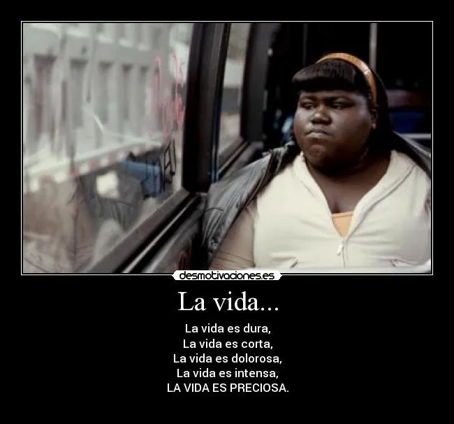 Carteles de Precious | Desmotivaciones