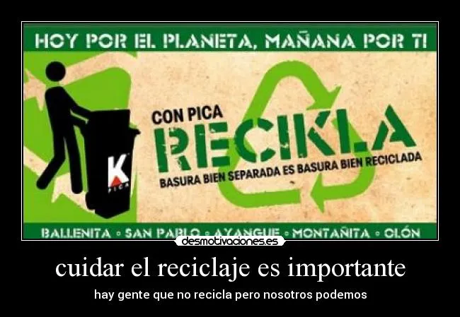 Carteles de Reciclaje Pag. 18 | Desmotivaciones Carteles de Reciclaje Pag. 18 | Desmotivaciones