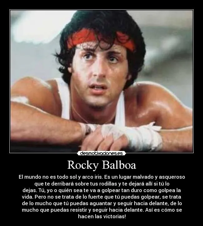 Carteles de Rocky Pag. 33 | Desmotivaciones Carteles de Rocky Pag. 33 | Desmotivaciones