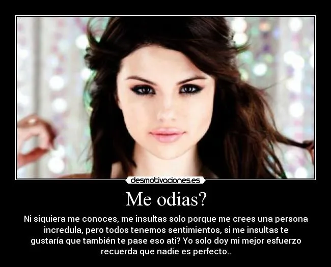 Carteles de Selena Pag. 4 | Desmotivaciones