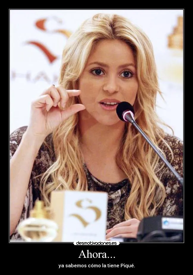 Carteles de Shakira | Desmotivaciones