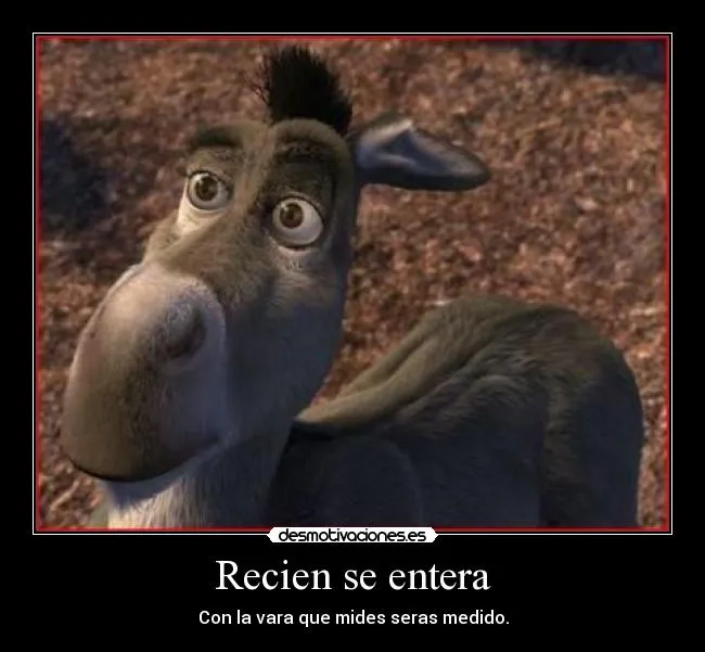 Carteles de Shrek Pag. 58 | Desmotivaciones Carteles de Shrek Pag. 58 | Desmotivaciones