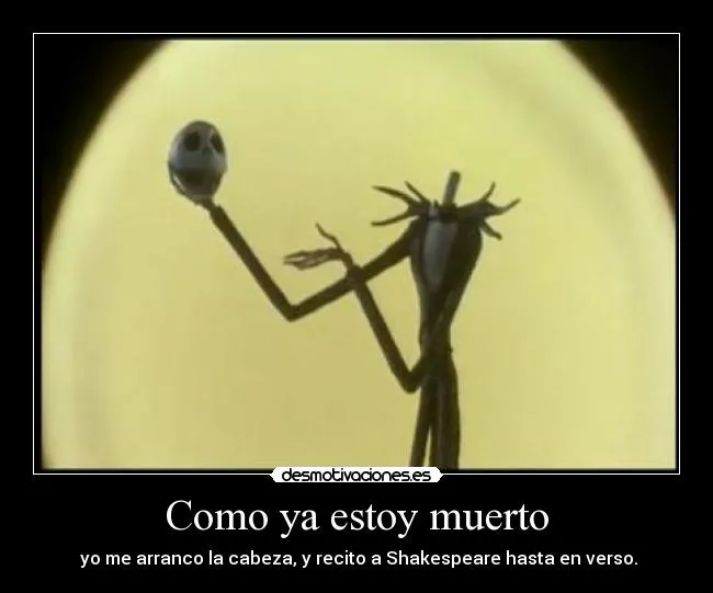 Carteles de Skellington | Desmotivaciones