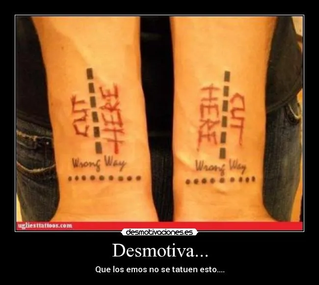 Carteles de Tatuaje Pag. 115 | Desmotivaciones Carteles de Tatuaje Pag. 115 | Desmotivaciones