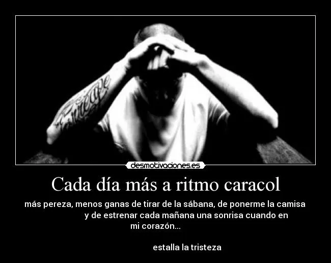 Carteles de Tristez | Desmotivaciones