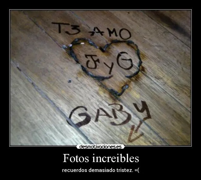 Carteles de Tristez | Desmotivaciones