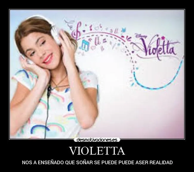 Carteles de Violetta Pag. 4 | Desmotivaciones Carteles de Violetta Pag. 4 | Desmotivaciones