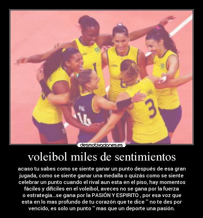 Carteles de Voleibol Pag. 10 | Desmotivaciones Carteles de Voleibol Pag. 10 | Desmotivaciones