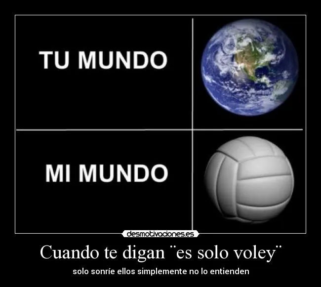 Carteles de Voley Pag. 3 | Desmotivaciones