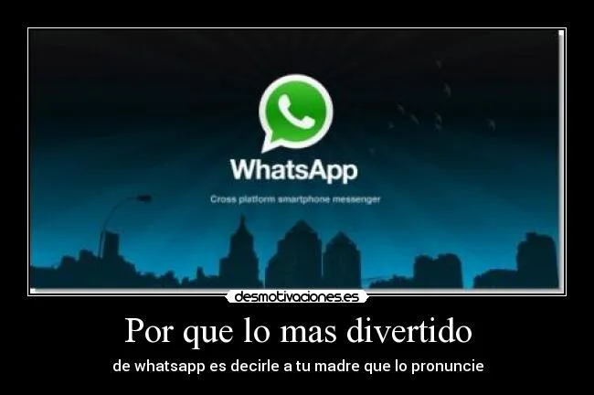 Carteles de Whatsapp | Desmotivaciones