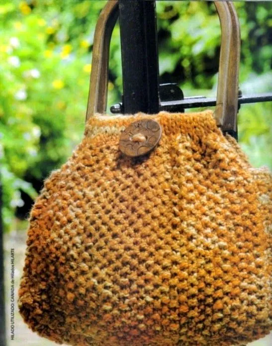 Cartera artesanal tejida con dos agujas | Crochet y Dos agujas Cartera artesanal tejida con dos agujas | Crochet y Dos agujas