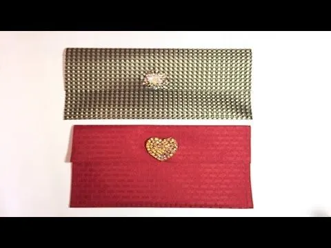 Cartera o Bolsa de Mano tipo Sobre /Clutch - YouTube