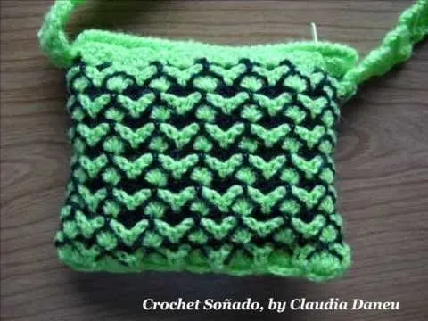 CARTERA CROCHET PARA CÁMARA DIGITAL - YouTube