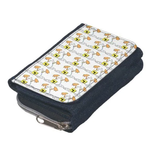Cartera del dibujo animado del pato del tilín de Zazzle. Cartera del dibujo animado del pato del tilín de Zazzle.