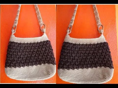 CARTERA ELEGANTE TEJIDA A CROCHET PARA DAMA PASO A PASO - YouTube