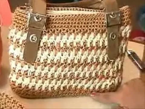 cartera playera 5 - Muestra de tejido - Macrame sample - YouTube