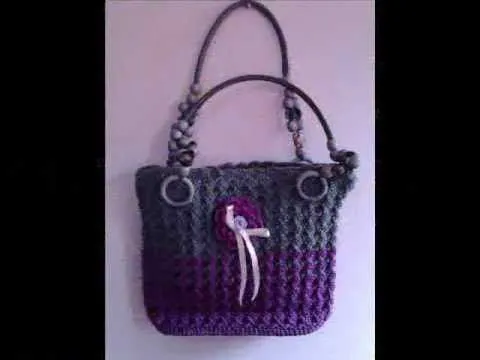 CARTERAS A CROCHET - YouTube