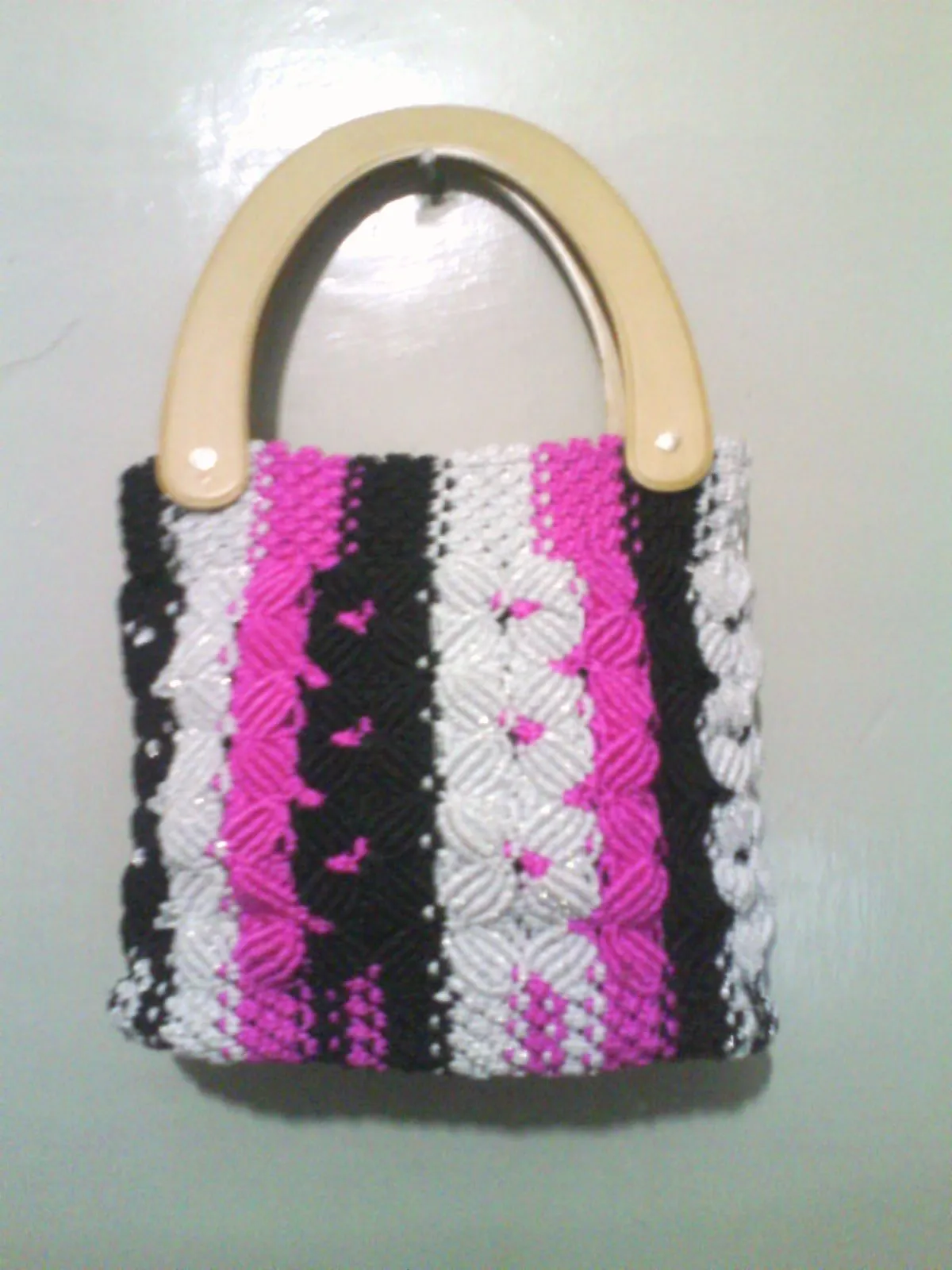 hago carteras en MACRAME TODO MODELOS: Hago carteras en macrame ...
