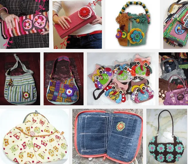 Carteras de mano hechas a mano - Imagui