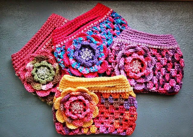 Ideas: Carteras para nenas al crochet | Crochet y Dos agujas