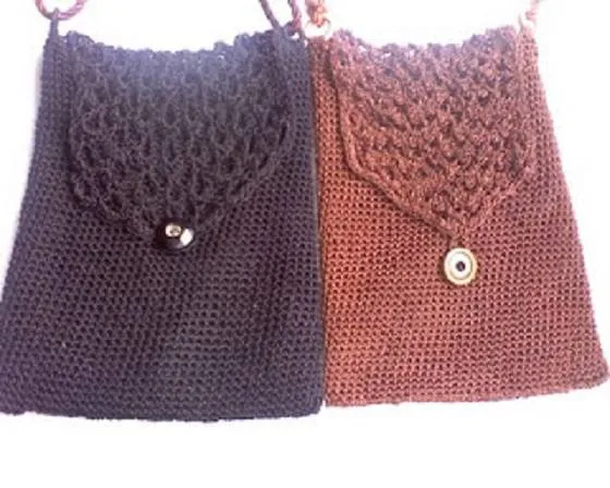Carteritas al crochet paso a paso - Innatia.com Carteritas al crochet paso a paso - Innatia.com