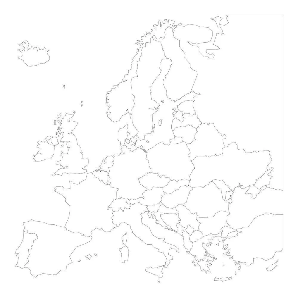 Cartine geografiche da stampare e colorare! - Nostrofiglio.it