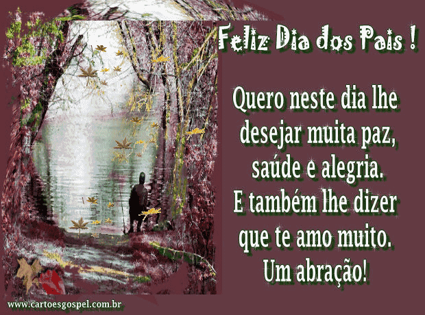 Cartões Gospel Dia dos Pais