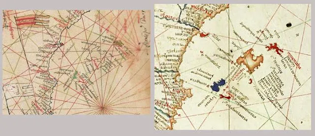 Cartografía para navegantes: Los Portulanos | Valdeperrillos.com Cartografía para navegantes: Los Portulanos | Valdeperrillos.com