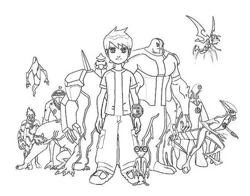 Ben 10 omniverse para colorear - Imagui