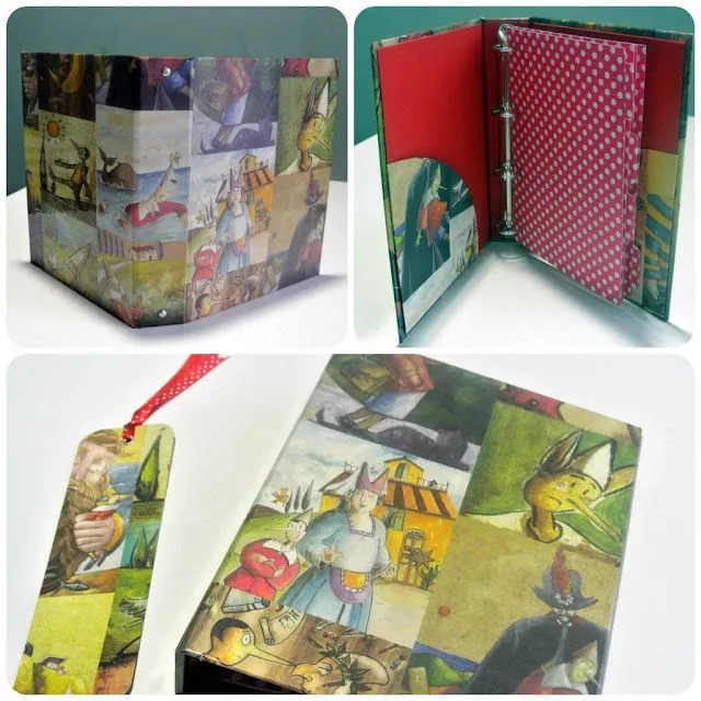 Cartonnage Creativo by Ada: Carpeta de anillas y kit Cartonnage Creativo by Ada: Carpeta de anillas y kit