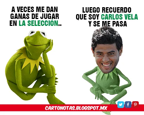 cartoNotas de kcidis: Carlos Vela y la Rana René cartoNotas de kcidis: Carlos Vela y la Rana René