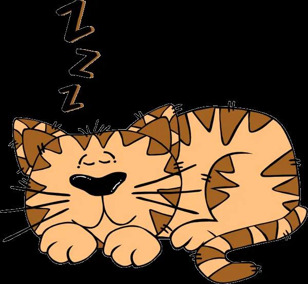 Cartoon Cat Sleeping Clip Art at Clker.com - vector clip art ... Cartoon Cat Sleeping Clip Art at Clker.com - vector clip art ...