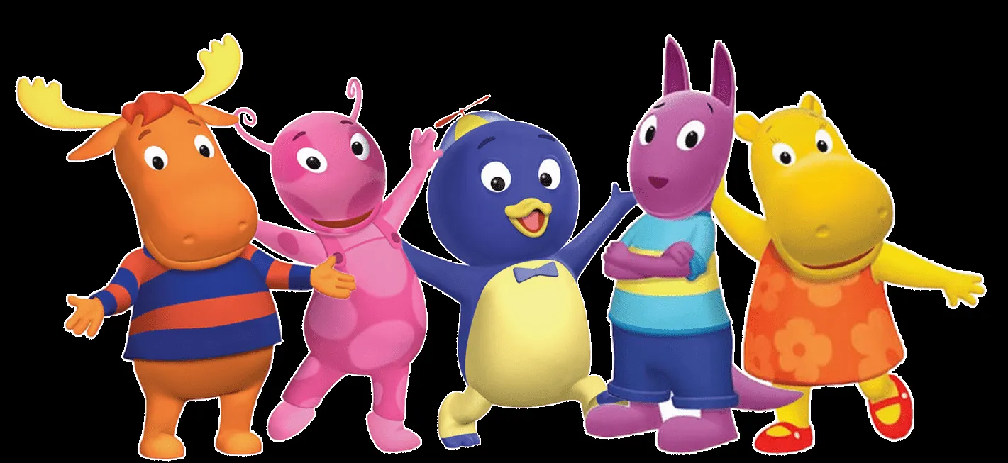 Cartoon Characters: Backyardigans PNG pack