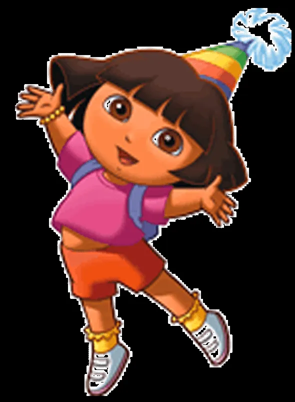 Cartoon Characters: Dora the Explorer (PNG)