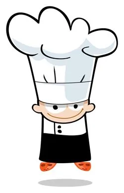 Cartoon Cooking: Por aquel agosto, minichef. Cartoon Cooking: Por aquel agosto, minichef.